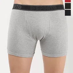 Sporto by Macho Pack Of 4 Mid-Rise Trunks-picture-32