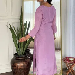 Happy Design Women Paisley Embroidered Kurta with Trousers & Dupatta-picture-26
