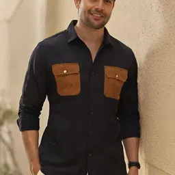 MAYKR Men Opaque Casual Shirt-image-45