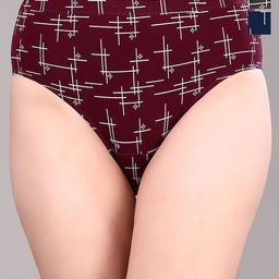 Soie Pack Of 3 Printed High Rise Hipster Briefs 3FCB-30PACK9-picture-11