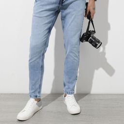 The Roadster Life Co. Men Slim Tapered Fit Heavy Fade Stretchable Jeans-image-86