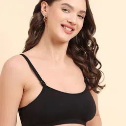 KOMLI Bralette Pack of 2 Solid Full Coverage Bra image 5