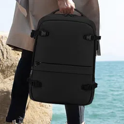 Carry Trip Unisex Backpack with USB Charging Port-34