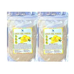 QYKKARE Set Of 2 Pure Lemon Peel Powder For Glowing Skin & Hair - 100 g Each-35