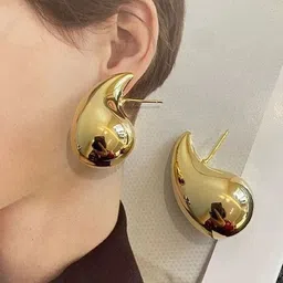 Celestria korean Set Of 2 Teardrop Shaped Studs image 2