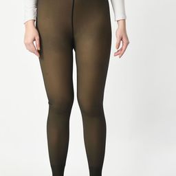 Lebami Ribbed Mid-Rise Thermal Bottoms-image-27