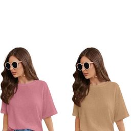 PINOVO Pack of 2 Pure Cotton T-shirt-picture-48