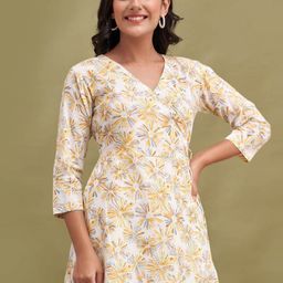 Rangun Floral Print Top-image-96