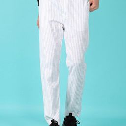 V-Mart Men Striped Regular Fit Track Pants-image-21