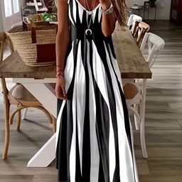 StyleCast Print A-Line Dress-image-3