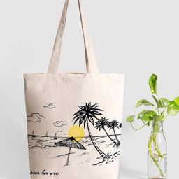 EcoRight Zipper Tote Bag - Sea La Vie-image-52