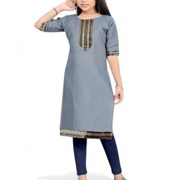 SPECKLESS Girls Yoke Design Kurta-image-124
