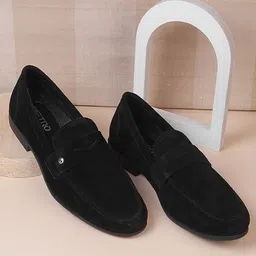 Metro Men Suede Formal Loafers-picture-29