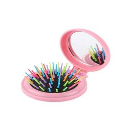 cosmo hub COSMO HUB2 Inone Travel Friendly Mini Hair Comb With Mirror image 2