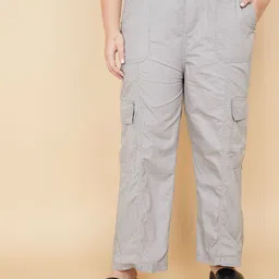 max Women Printed Cargos Trousers-picture-9
