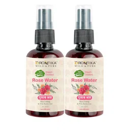 DRONTIKA Set Of 2 Steam Distilled Rose Water For Skin Toning & Pore Reduction- 100 ml Each-19