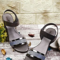 TWINSSHOE Women Embellished Party Kitten Sandals-22