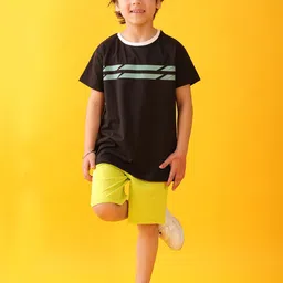 Anthrilo Boys Printed T-shirt with Shorts-picture-54