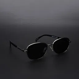 Voyage Unisex Square Sunglasses with Polarised and UV Protected Lens image 2