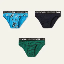 Fame Forever by Lifestyle Boys Pack Of 3 Cotton Basic Briefs 1000015124561-MULTI-image-46