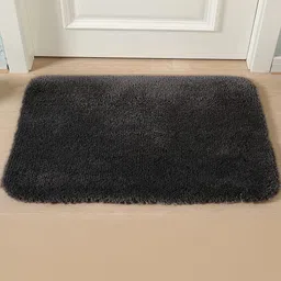 CROWN MATTINGS Grey 1400 GSM Microfibre Bath Rugs-picture-49