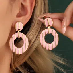 SALTY Pristine Luxury Contemporary Drop Earrings-55