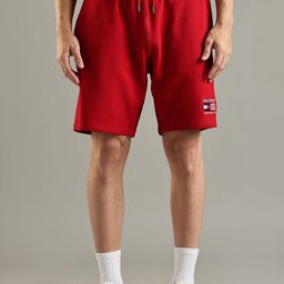 Tommy Hilfiger Europe Men Logo Printed Shorts-image-129