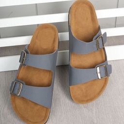 MOZAFIA Men Open Toe Flats-picture-22