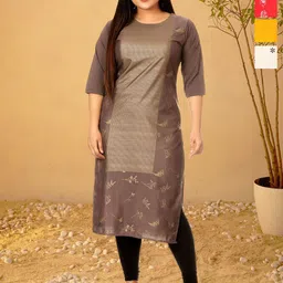 Anouk Rustic Women Pack Of 4 Ethnic Motifs Printed Straight Kurtas-image-6