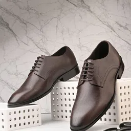 NICO NERINI Men Leather Formal Derbys-picture-21