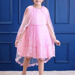 Mark & Mia Girls Embroidered Fit and Flare Dress-picture-18