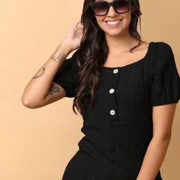 V-Mart Women Round Neck Bodycon Dress-image-34