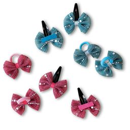 RIBBON CANDY Girls Set Of 8 Hair Accessory Set-15