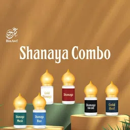 BinAwf Set Of 6 Shanaya Long Lasting Attar Combo - 6ml Each image 4