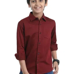 Rocket Science Boys Classic Slim Fit Casual Shirt-image-60