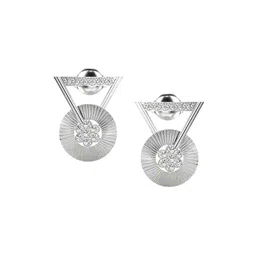 VALANOVA 14K White Gold Certified 0.28Ct Lab Grown Diamond Earrings-picture-49