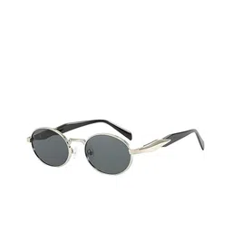 RICH CLUB Unisex Oval with UV Protected Lens Oval Sunglasses-image-81