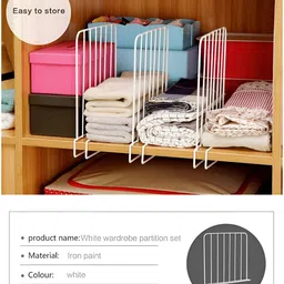 Go Hooked White 3 Pieces Regular Multi-Utility Organisers image 3