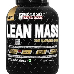 LEAN MASS GAINER ZERO SUGAR HIGH PROTEIN (6lbs, Chocolate) Weight Gainers/Mass Gainers-image-58