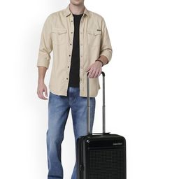 CALVIN KLEIN IN STEREO Range Black Hard 22" Cabin Luggage-87