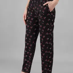 FIT N FAME Pack Of 3 Printed Cotton Pyjamas With Side Pockets-picture-31