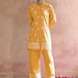 Panzora Embroidered Tunic & Palazzos Co-Ord Set-picture-50