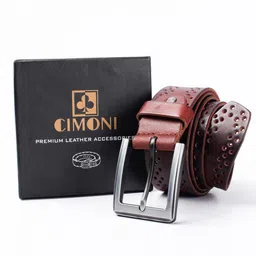 CIMONI Men Leather Formal Belt-image-98