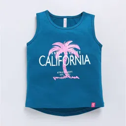 Ginie Girls Typography Printed Breathable Vest-image-80