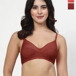 LILYWomen Manoop Pack of 3 Everyday Full Coverage Non Padded Bra-image-17
