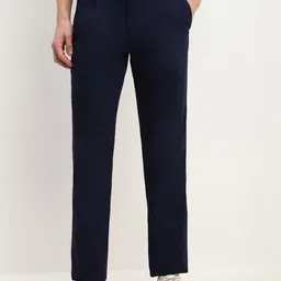 Allen Solly Men Mid-Rise Regular Trousers-image-97