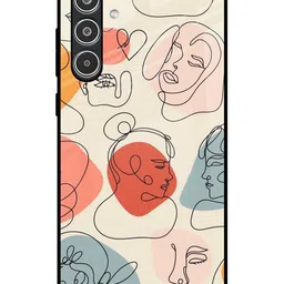 QRIOH Abstract Printed Samsung Galaxy A36 5G Back Case Mobile Accessories-56
