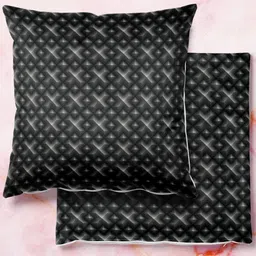 ArtzFolio Multicoloured Set of 2 Velvet Square Cushion Covers-20