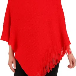 manra Wool Blend Poncho-picture-6