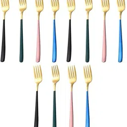 Stainless Steel Dinner Fork for Home/Kitchen, Mirror Polish, Salad Fork Stainless Steel Dessert Fork, Dinner Fork, Fruit Fork, Salad Fork Set-22